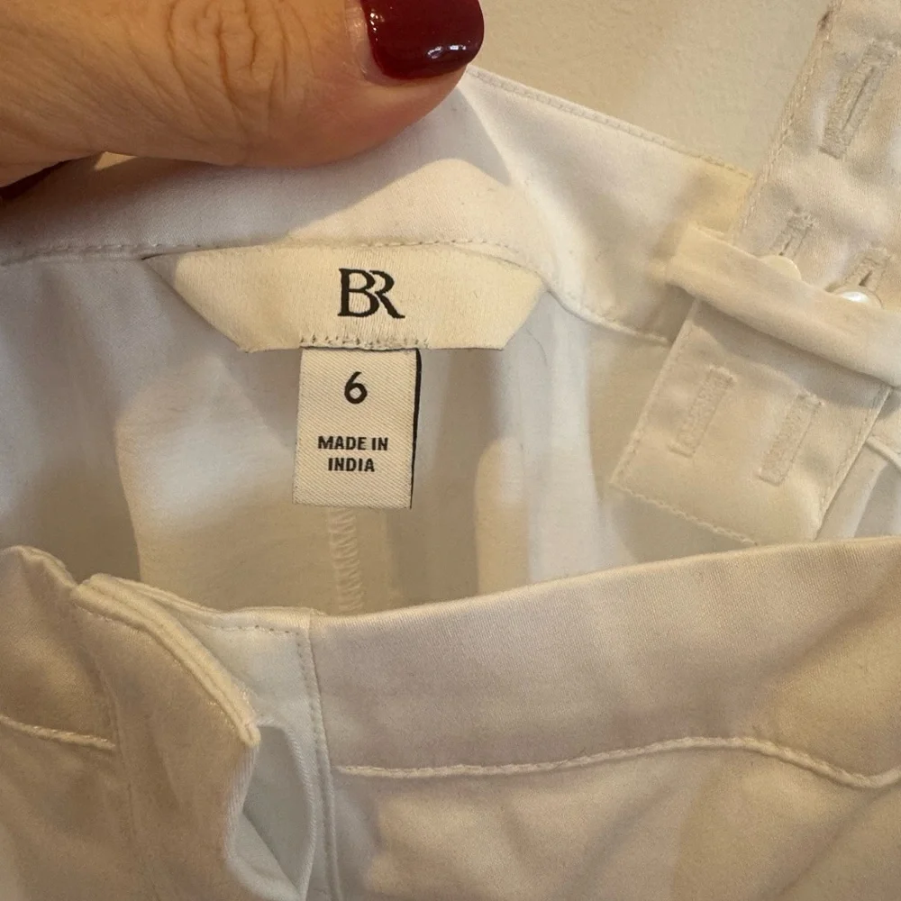 Banana Republic Elegant White Jumpsuit size 6 - Picture 2 of 5